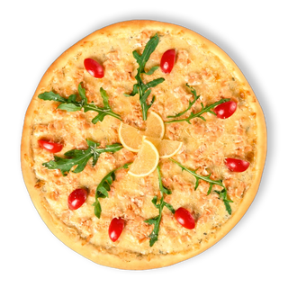 Пицца с лососем 32