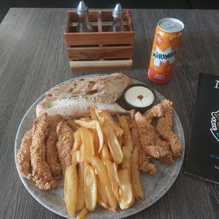 Meniu 5 Crispy Strips Picant