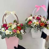 ფერადი კალათები