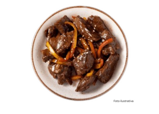 ternera con salsa de ostras