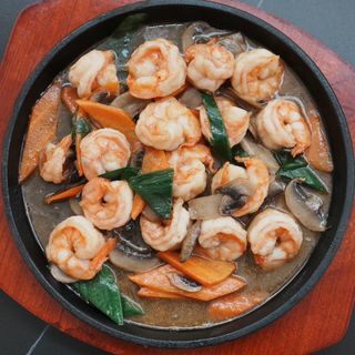 Gamberi alla piastra