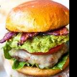Guacamole Bacon Cheese Burger