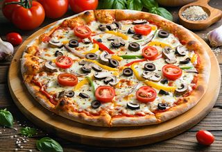 ბოსტნეულის პიცა