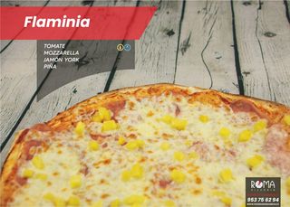 Pizza Fiaminia Familiar (45 Cm.)