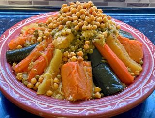Couscous con pollo