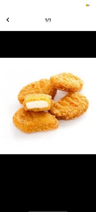 10 Nuggerts pollo 5 pezzi nuggets pollo fritto