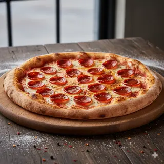 Pizza De Pepperoni (33 Cm.)