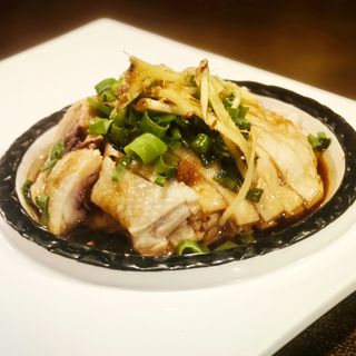 Pollo freddo con olio e zenzero