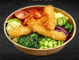 Ebi Fry Poke Bowl