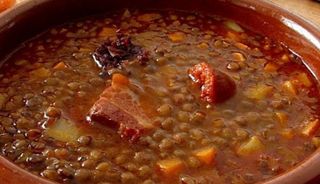 Lentejas Estofadas (racion entera)