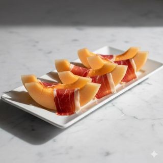 Ensalada De Melón Con Jamón