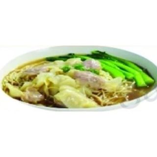 Tallarines Con Sopa Y Wantun