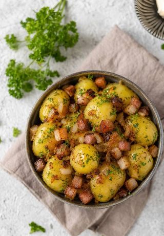 Картопелька  зі шкварочками 250г
