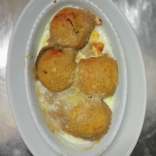 Cappelli di funghi Mornay