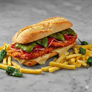 Bocata Míster Serranito