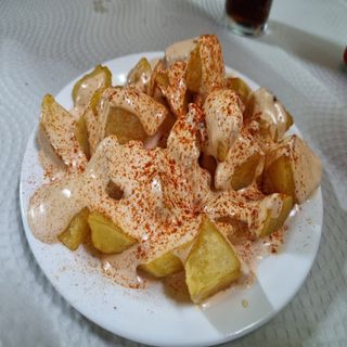 patatas con queso
