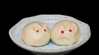 16. Pane cinese forma coniglietto - 2 pezzi