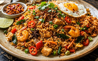Nasi goreng rice