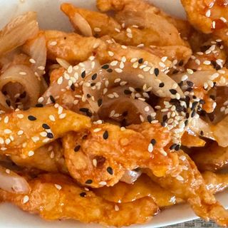 53. Pollo Con Salsa Sweet Chilli