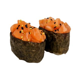 Gunkan de salmón (2 uds)