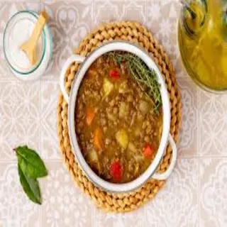 Sopa de lentejas