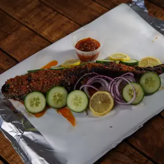 Charcoal Grilled Catfish