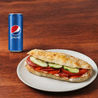 Srpski sendvič i Pepsi 330ml