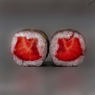 Hosomaki Morango (8 Peças)