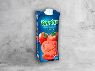 Сік Sandora томатний з м'якоттю 0,5 л (500g)