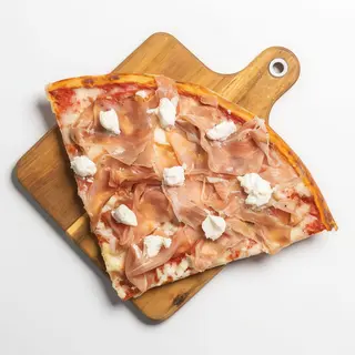 Crema di caprino e speck - 1/4 teglia