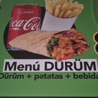 Menú Dürüm De Pollo
