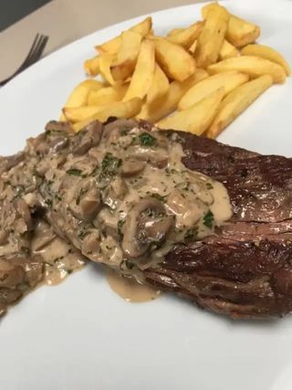 Filet Sauce Champignon