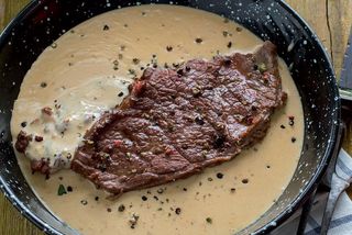 Bife c/ Molho de Alho