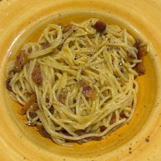Spaguetti Allà Carbonara Amb Guanciale I Pecorino