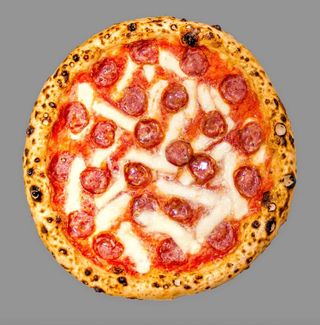 Pizza diavola + bevanda