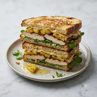 Panino Hawai carne e ananas