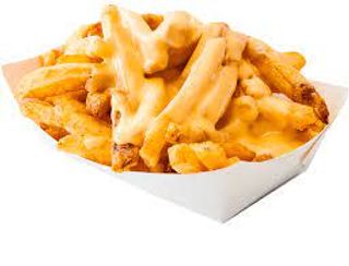 Cheesy Fries Gambas