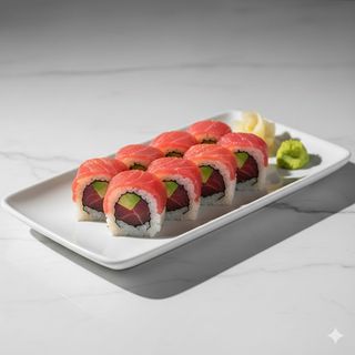 Uramaki De Atún Aguacate (4 Pzs.)