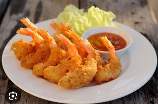 Crevettes Frites Croustillantes