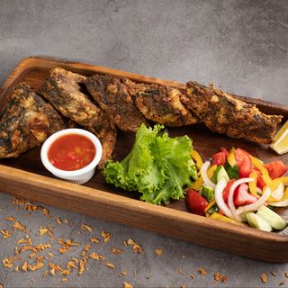 Жареный сазан на 2 персон 