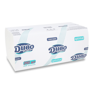 Рушники паперові «Диво» «Бізнес» Optimal 2-шарові (200шт)