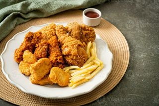 Nuggets no Prato