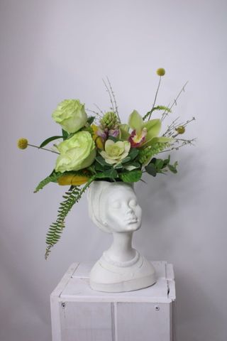 Aranjament in vaza Mayra alba