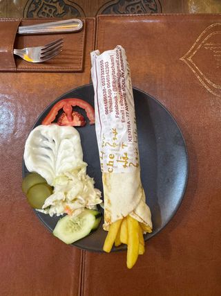 Sandwich Potato salade russe