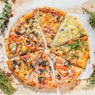 COMBO 2X PIZZA Ø32CM