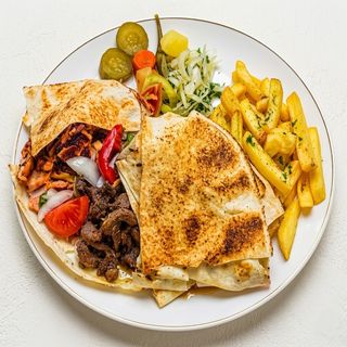 Assiette Chawarma Mixte