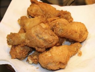 Cosce di pollo fritte -2 pezzi