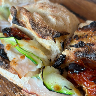 Sorriso tacchino, zucchina e pomodori secchi