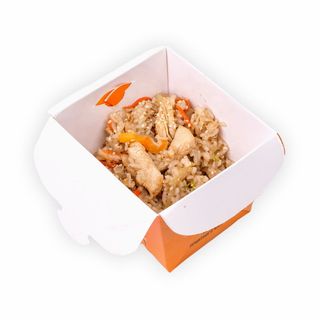 Вок-плов с морепродуктами