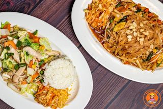 Makaron z krewetkami